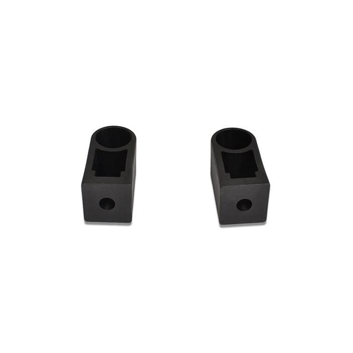 Koncovky madla 8,5 mm, PA, černá