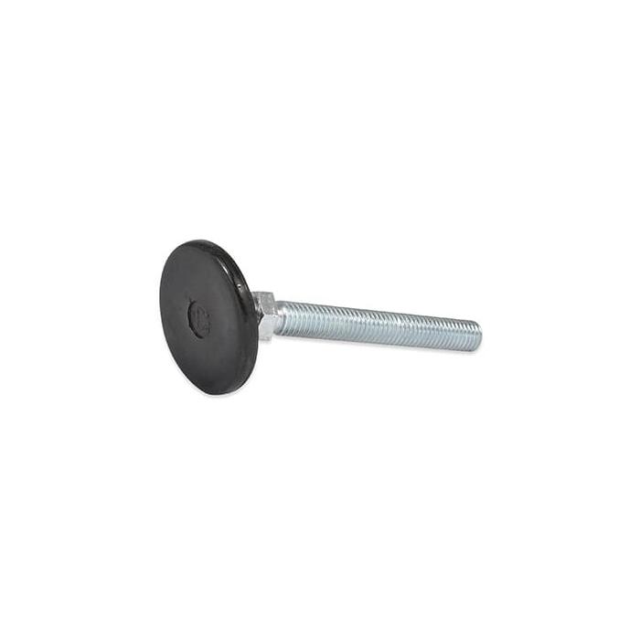 Stavitelná noha Ø40 / M10x45 SW12, PA, černá / pozinkovaná ocel