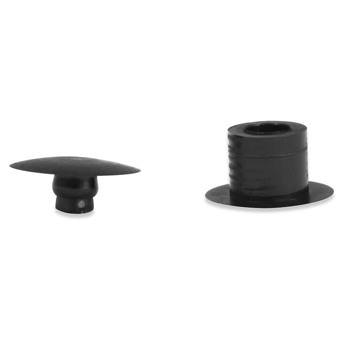 Nýty spojovací Ø 6 mm / 2,2 mm, PA 6.6, černá